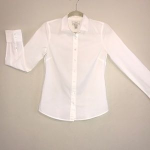 J. Crew White Stretchy Perfect